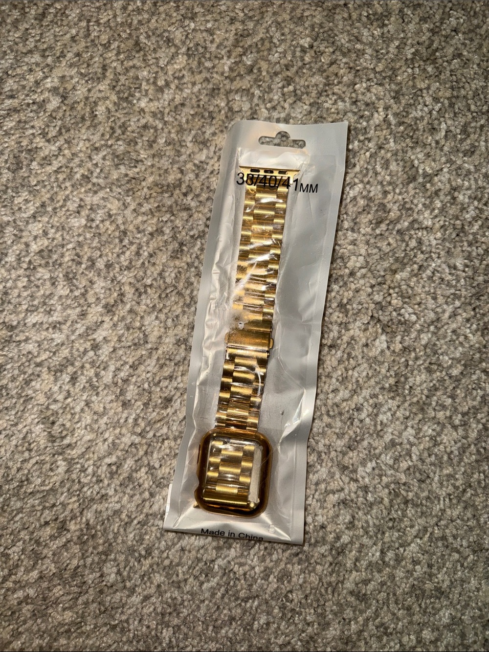 38 MM, 40 MM, 41 MM Gold Stainless Steel Watch Band Replacement for Smartwatch